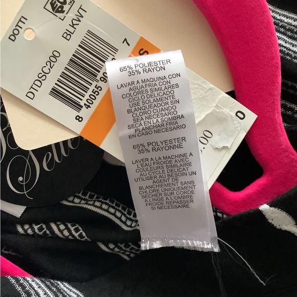 beach cover up by Dotti black white NWT size (S) tie front sleeveless 🌴 - Picture 5 of 7